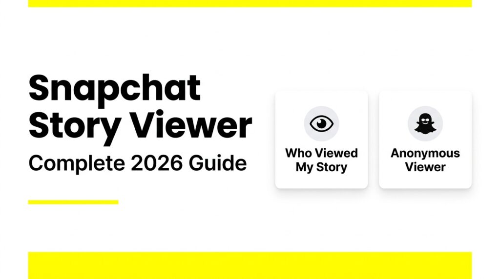 Snapchat Story Viewer: Complete 2026 Guide 1 Snapchat Story Viewer 2026 Guide 202606141202
