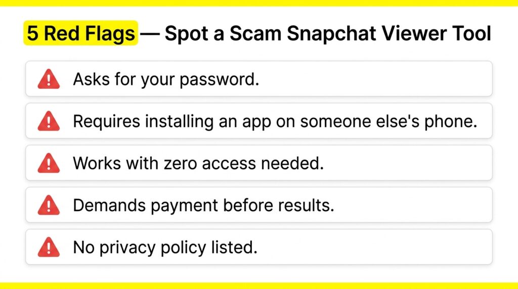 Snapchat Viewer: What It Really Means & The Truth About Profile Viewers (2026) 3 Warning 5 scam flags