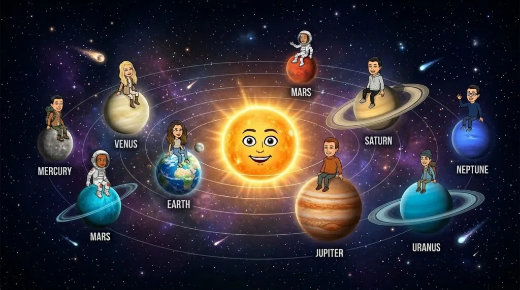 snapchat planet