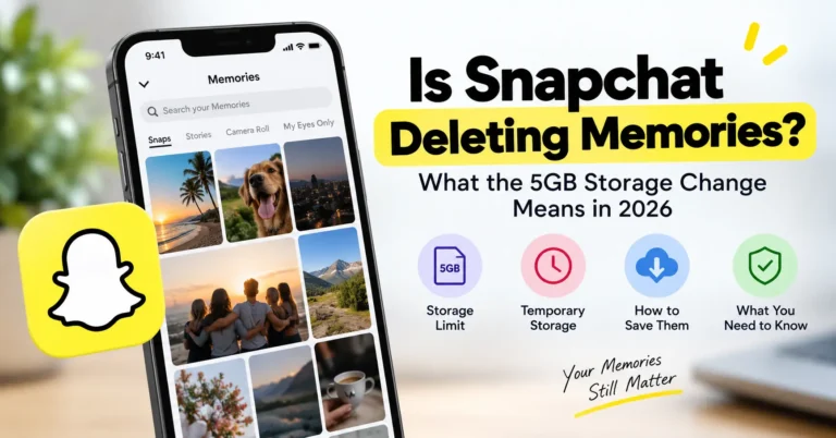 Is Snapchat Deleting Memories